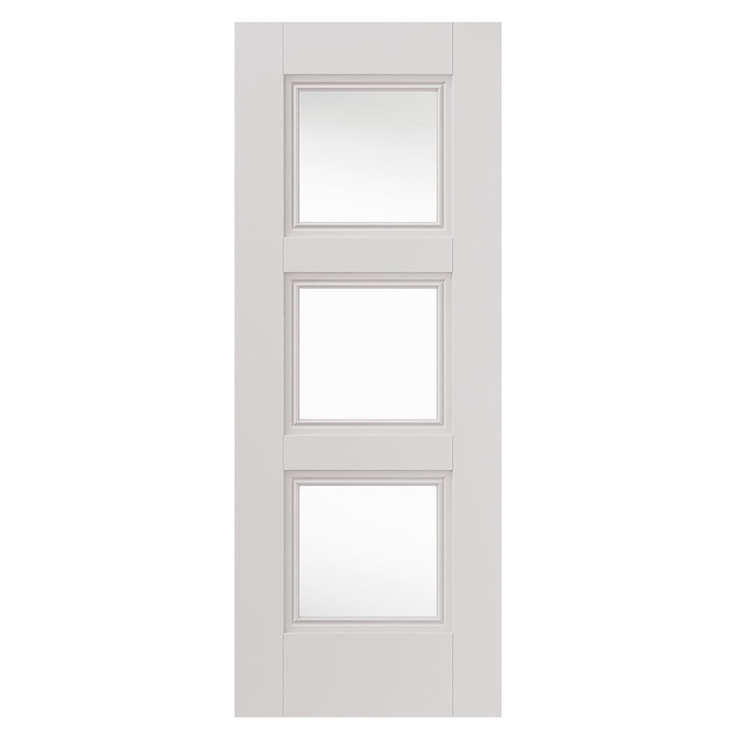 JB Kind Catton White Primed Glazed Internal Door - JJ Building Materials