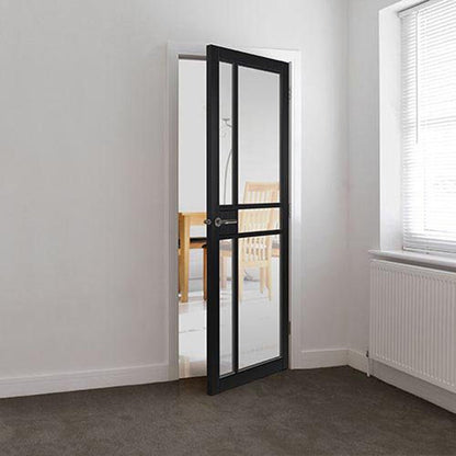 JB Kind City Clear Glass Internal Door - JJ Building Materials