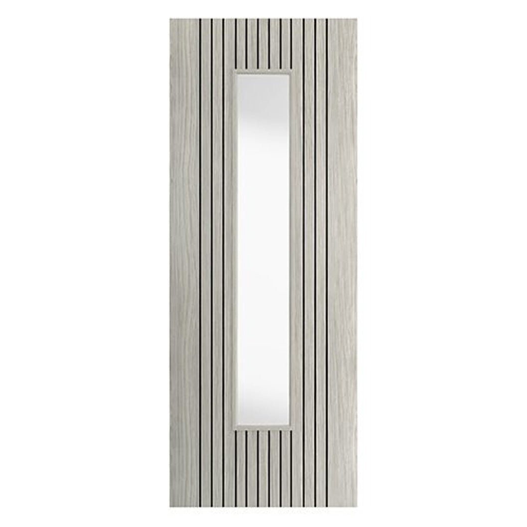 JB Kind City Clear Glass Internal Door - JJ Building Materials