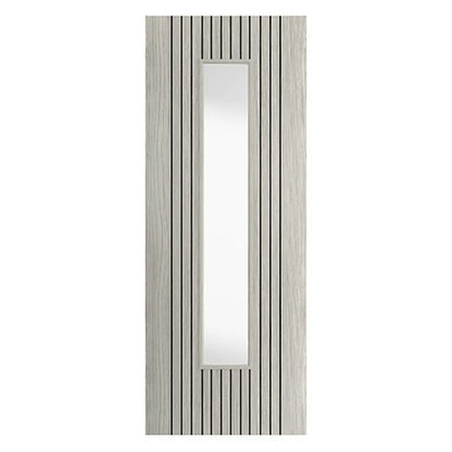 JB Kind City Clear Glass Internal Door - JJ Building Materials