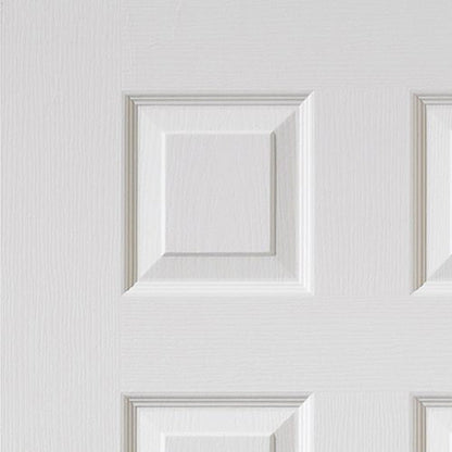 JB Kind Colonist Internal Grained Wihte Primed Internal Fire Door - JJ Building Materials
