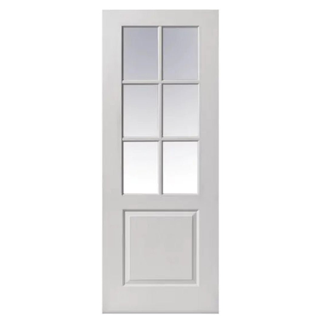 JB Kind Faro White Glazed Internal Door - JJ Building Materials