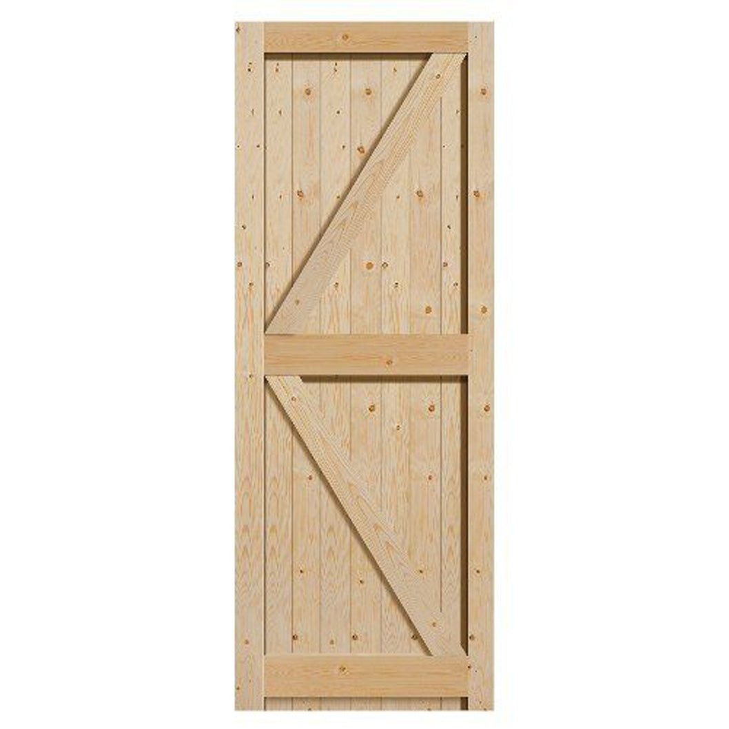 JB Kind Framed, Ledged & Braced Boarded External Door - JJ Building Materials