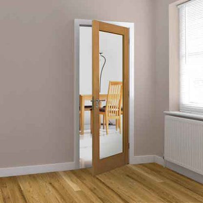JB Kind Fuji Oak Glazed Internal Door - JJ Building Materials