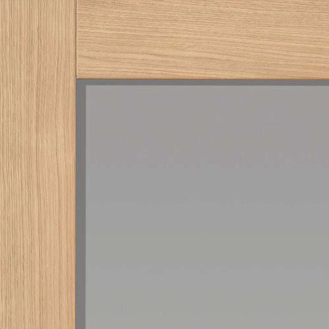 JB Kind Fuji Oak Glazed Internal Door - JJ Building Materials