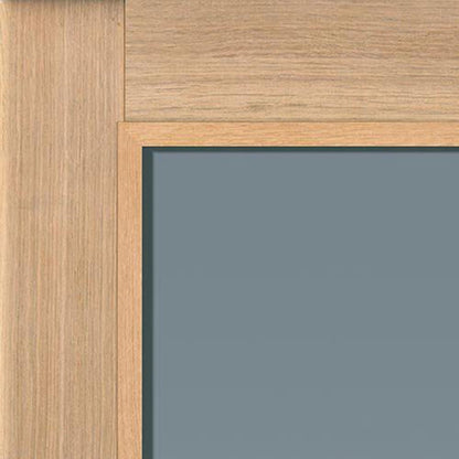 JB Kind Fuji Oak Glazed Internal Fire Door - JJ Building Materials