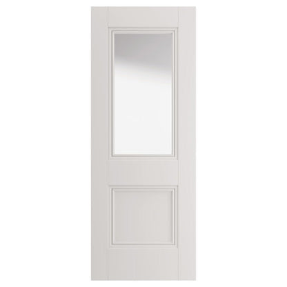 JB Kind Hardwick 1-Light Clear Primed Internal Door - JJ Building Materials