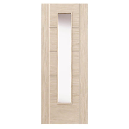 JB Kind Ivory Glazed Laminate Internal Door - JJ Building Materials