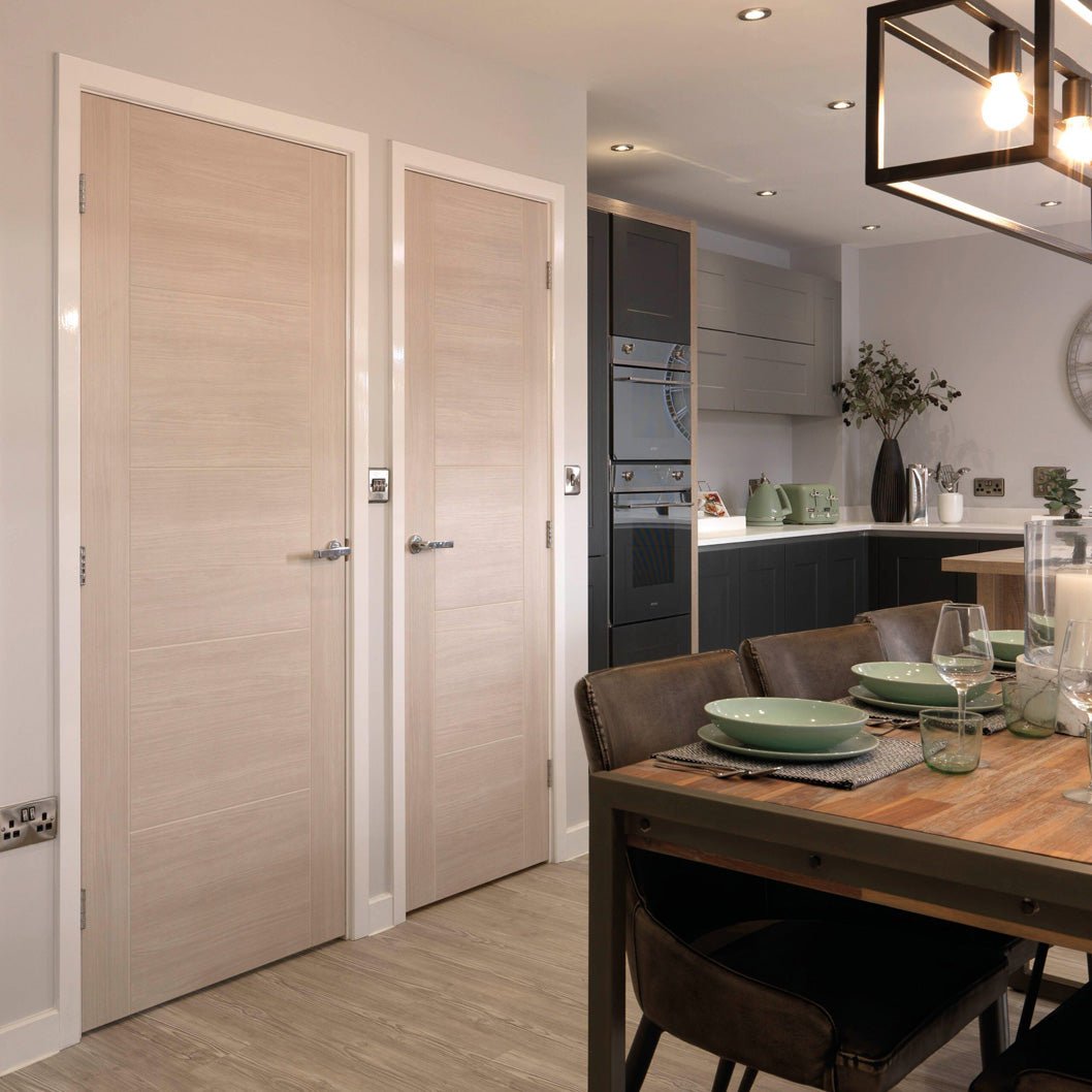 JB Kind Ivory Laminate Internal Fire Door - JJ Building Materials