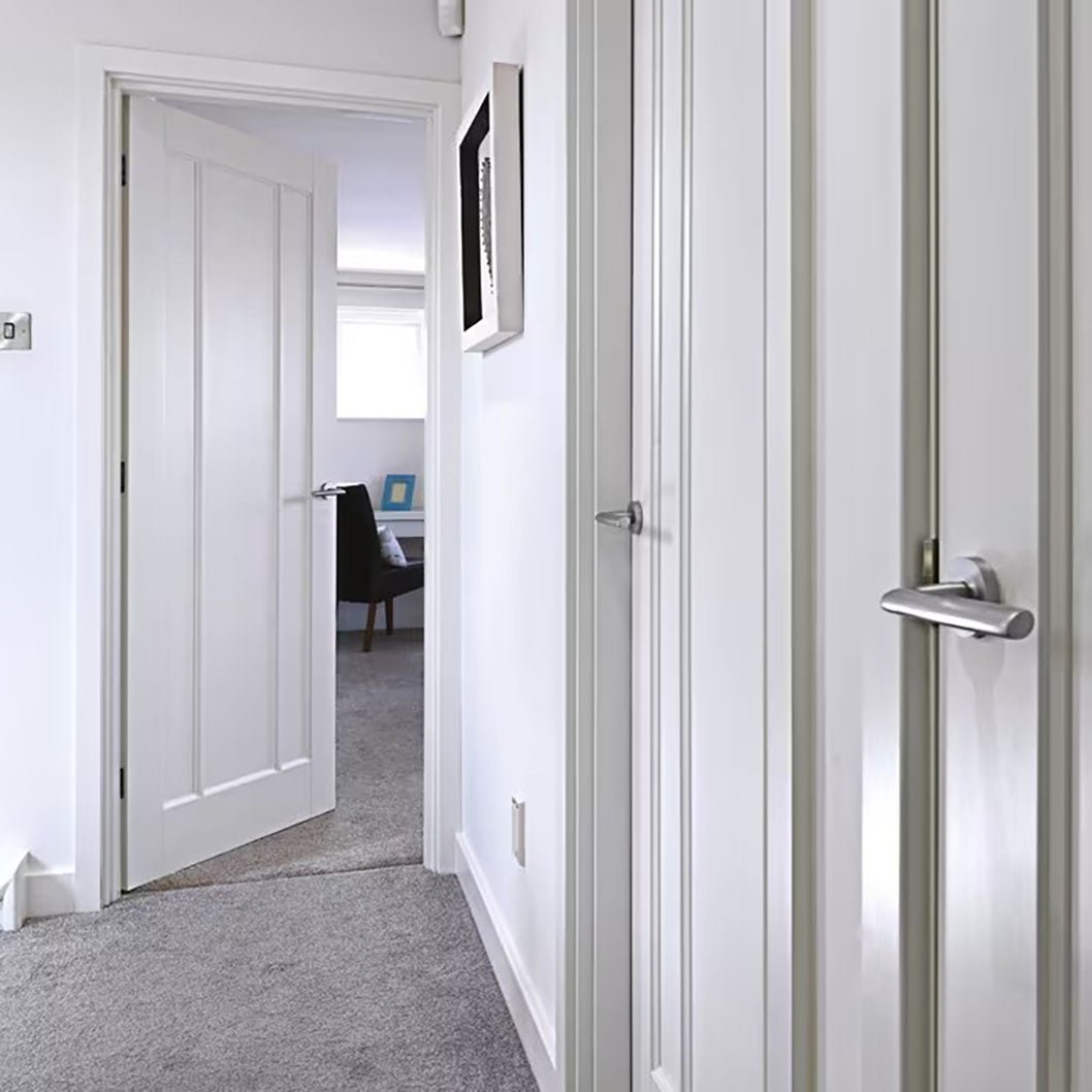 JB Kind Jamaica White Primed Internal Door - JJ Building Materials