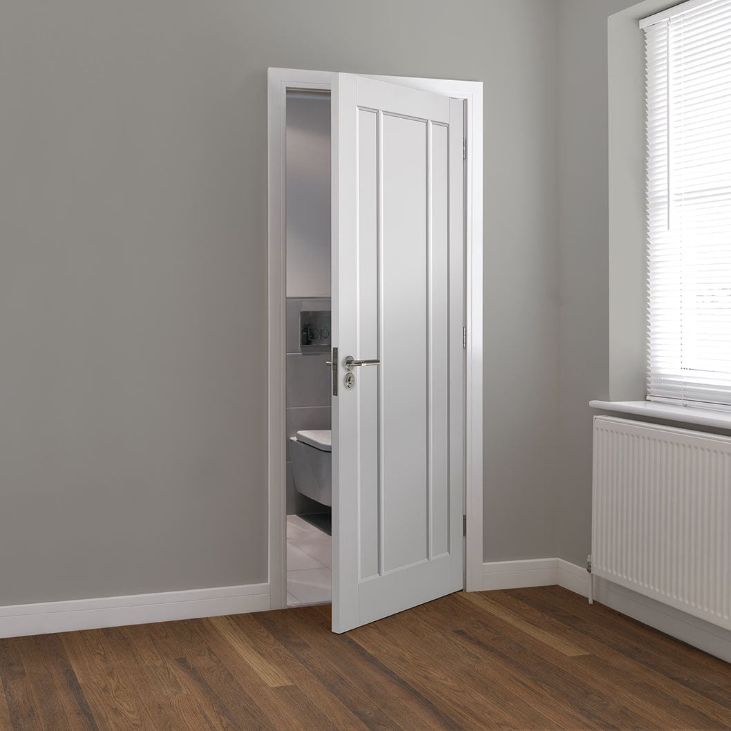 JB Kind Jamaica White Primed Internal Door - JJ Building Materials