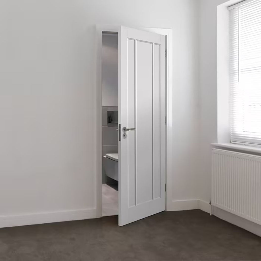 JB Kind Jamaica White Primed Internal Fire Door - JJ Building Materials