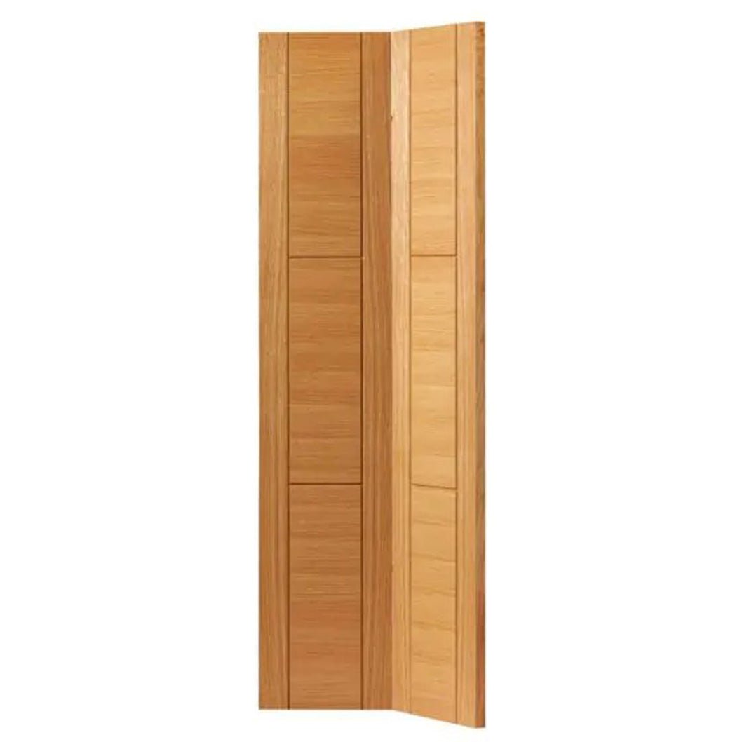 JB Kind Mistral Oak Bi-fold Internal Door - JJ Building Materials