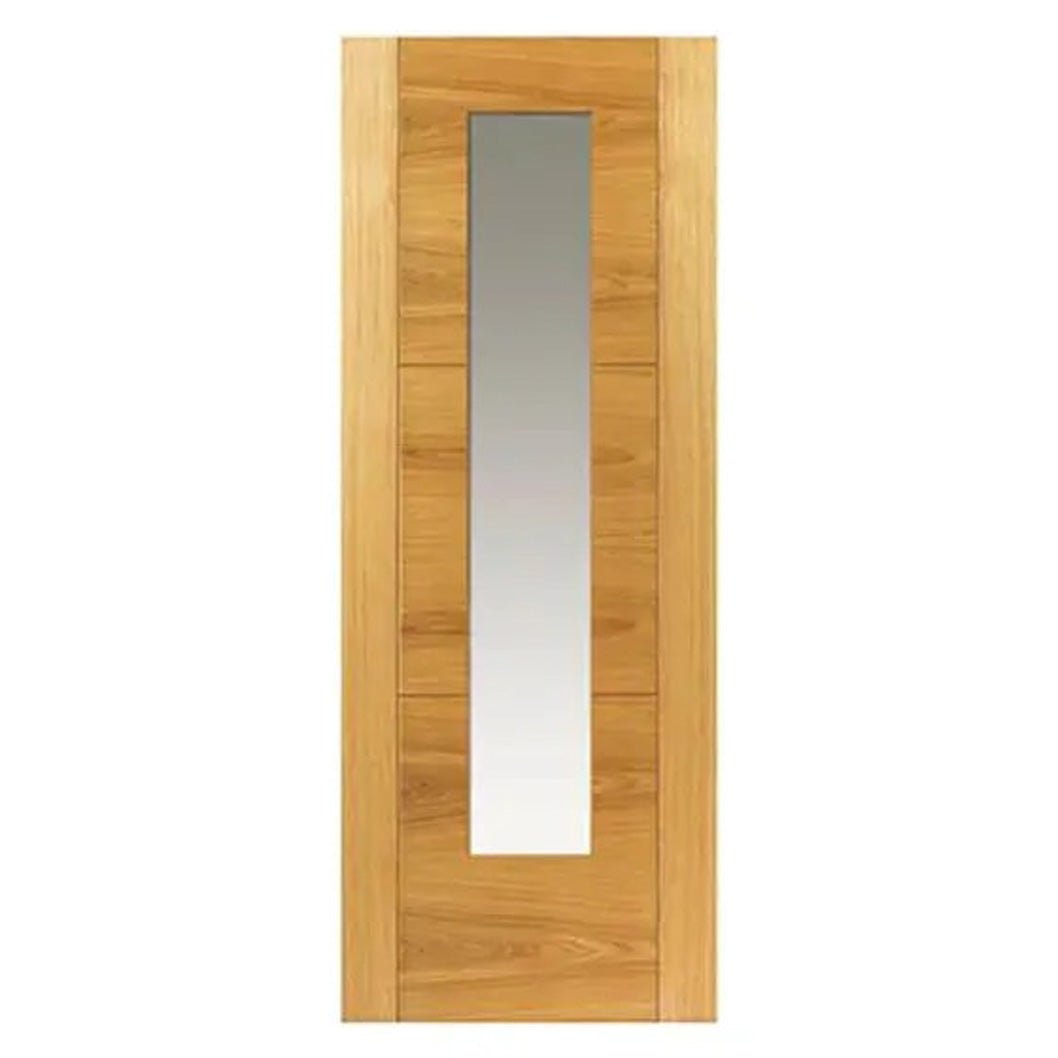 JB Kind Mistral Oak Glazed Internal Door - JJ Building Materials
