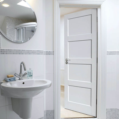 JB Kind Montserrat White Primed Internal Door - JJ Building Materials