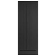 JB Kind Moulded Black Cottage 5 FD30 Fire Door - JJ Building Materials