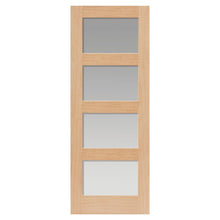 JB Kind Nevis Oak Glazed Internal Door - JJ Building Materials