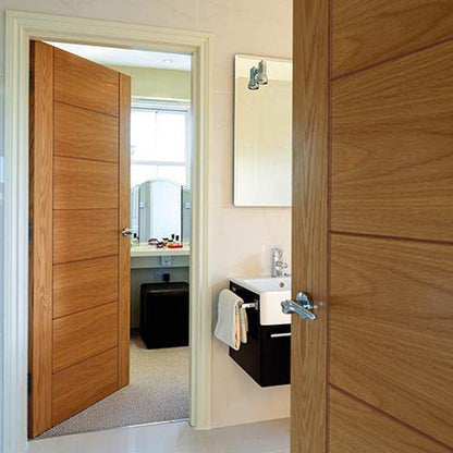 JB Kind Palomino Oak Internal Door - JJ Building Materials
