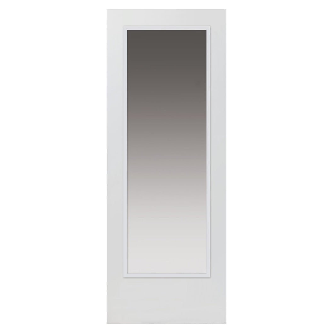 JB Kind Pattern 10 White Primed FD30 Glazed Fire Door - JJ Building Materials