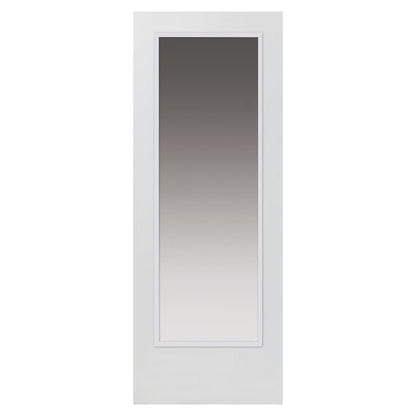 JB Kind Pattern 10 White Primed FD30 Glazed Fire Door - JJ Building Materials