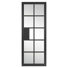 JB Kind Plaza Black Clear Glass Internal Door - JJ Building Materials