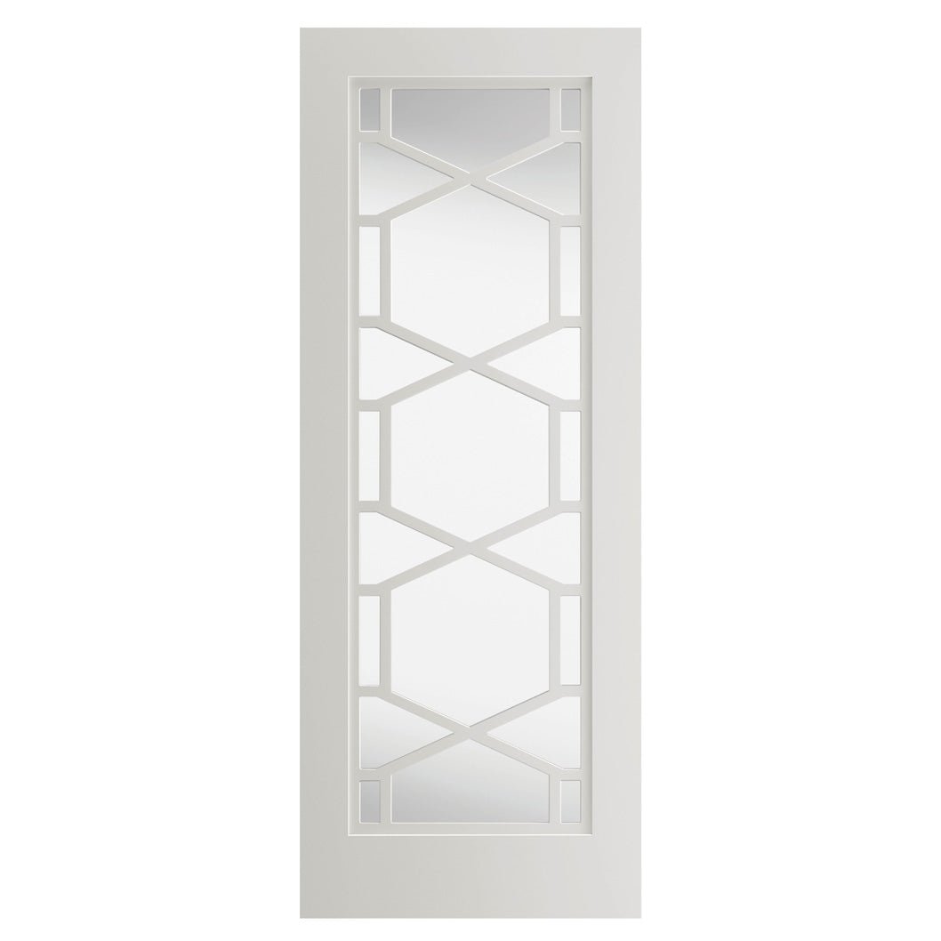 JB Kind Quartz Glazed White Internal Door - JJ Building Materials
