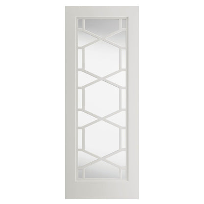 JB Kind Quartz Glazed White Internal Door - JJ Building Materials
