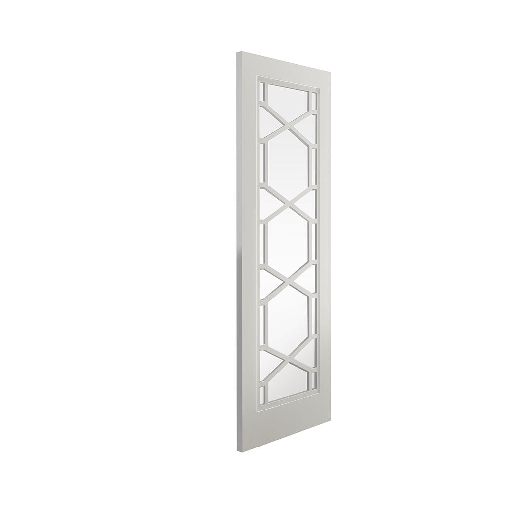 JB Kind Quartz Glazed White Internal Door - JJ Building Materials