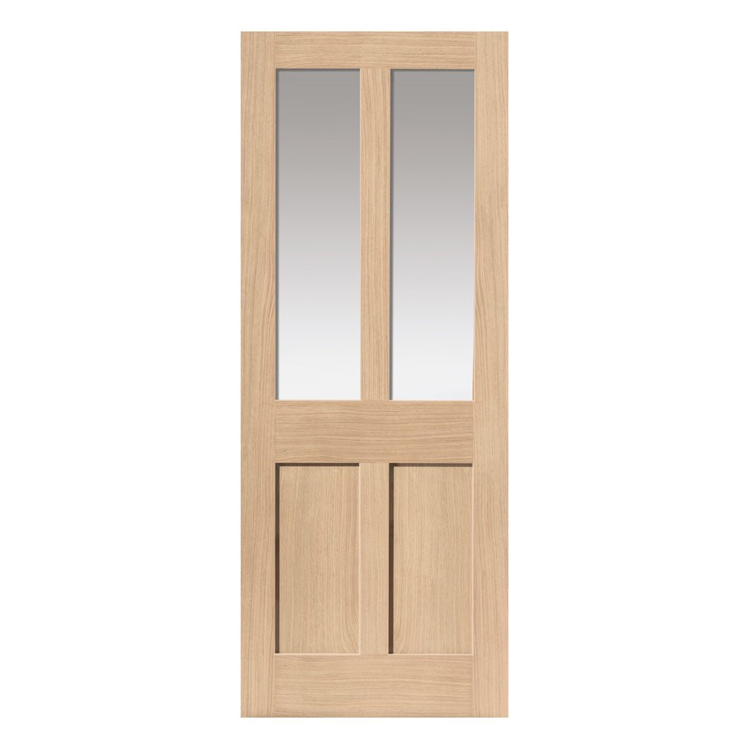 JB Kind Rushmore Oak Glazed Internal Door - JJ Building Materials