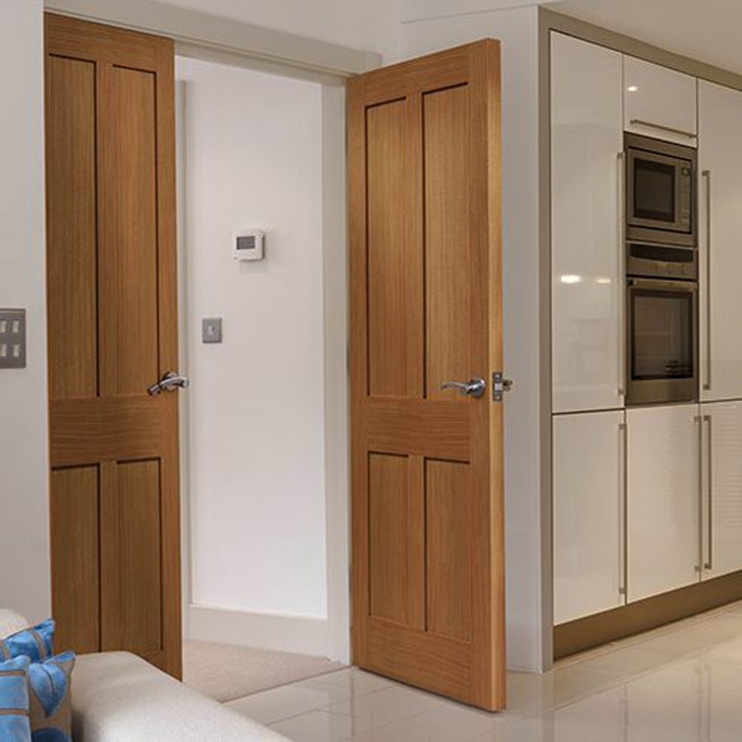 JB Kind Rushmore Oak Internal Door - JJ Building Materials