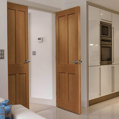 JB Kind Rushmore Oak Internal Door - JJ Building Materials