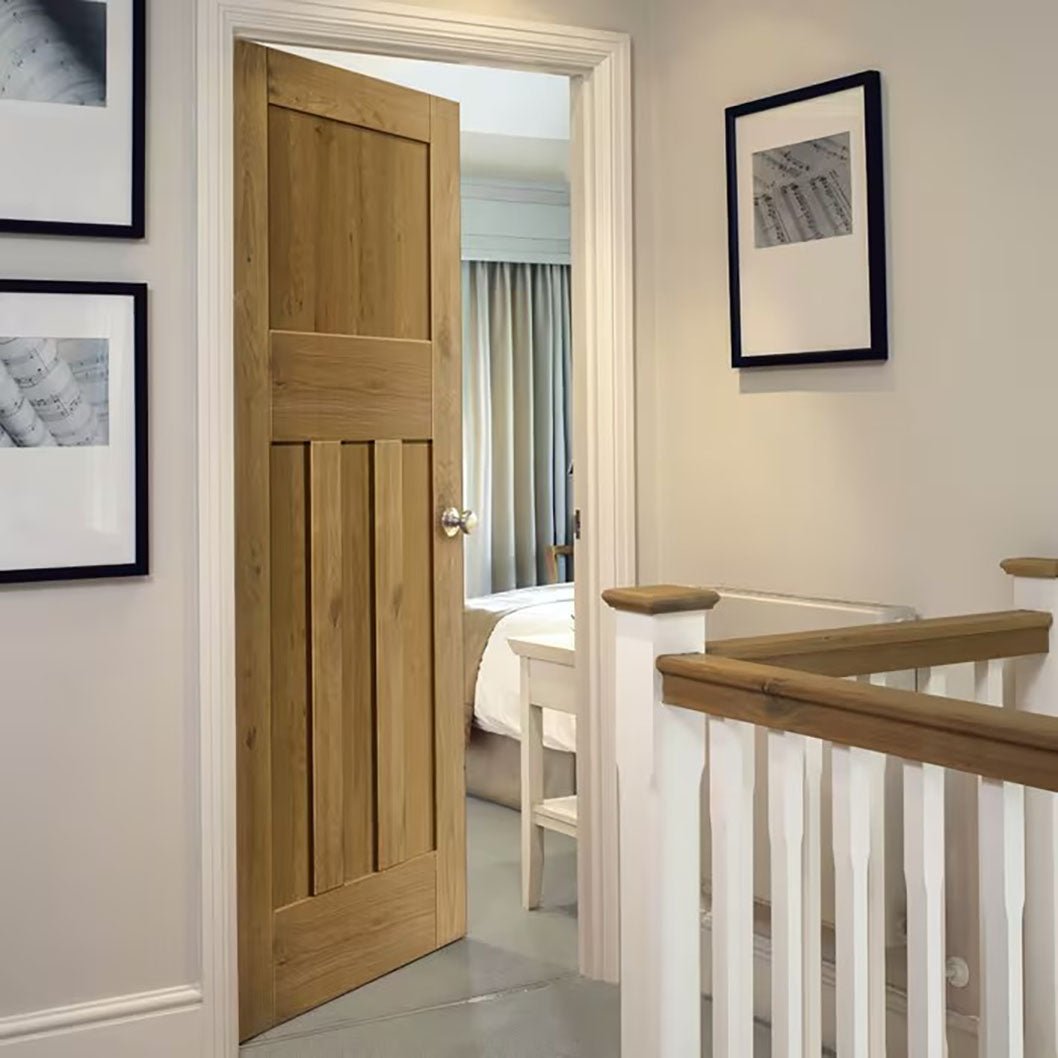 JB Kind Rustic Oak DX Fully Finished Internal Door - JJ Building Materials