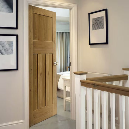 JB Kind Rustic Oak DX Fully Finished Internal Door - JJ Building Materials