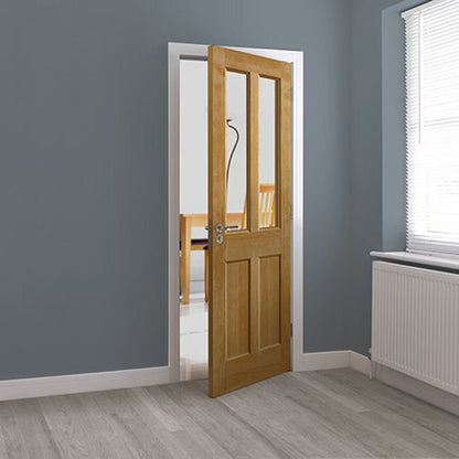 JB Kind Severn Oak Glazed Internal Door - JJ Building Materials