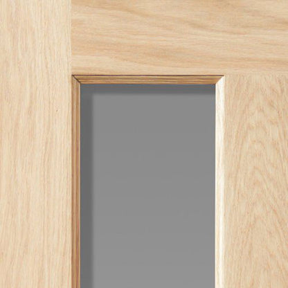 JB Kind Severn Oak Glazed Internal Door - JJ Building Materials