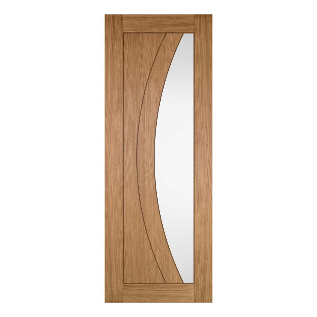 JB Kind Sicily Oak Glazed Fully Finished Internal Door - JJ Building Materials