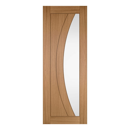 JB Kind Sicily Oak Glazed Fully Finished Internal Door - JJ Building Materials