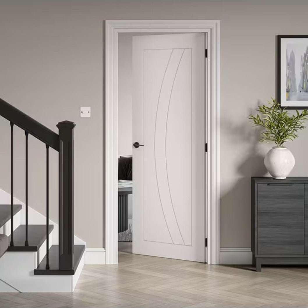 JB Kind Sicily White Primed Internal Fire Door - JJ Building Materials