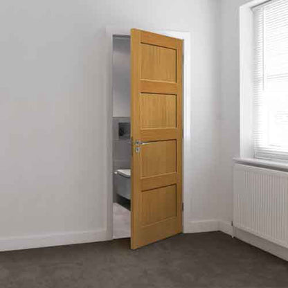 JB Kind Snowdon Oak Internal Fire Door - JJ Building Materials