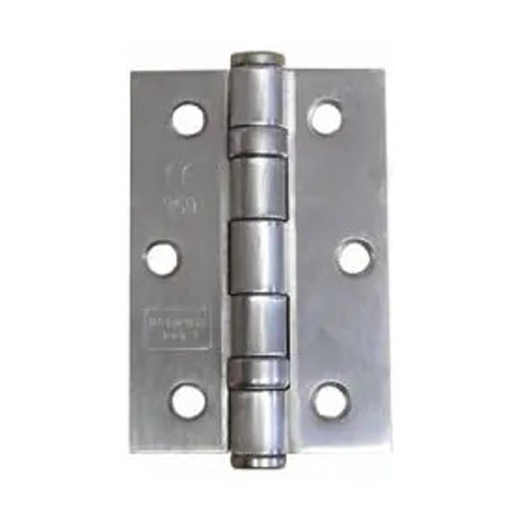 JB Kind Stainless Steel Fire Rated Bearing Hinge - Pack of 3 - JJ Building Materials