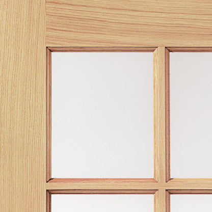 JB Kind Thames 6 Light Internal Oak Glazed Door - JJ Building Materials