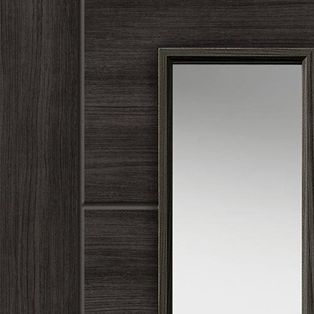 JB Kind Tigris Cinza Glazed Laminate Internal Door - JJ Building Materials