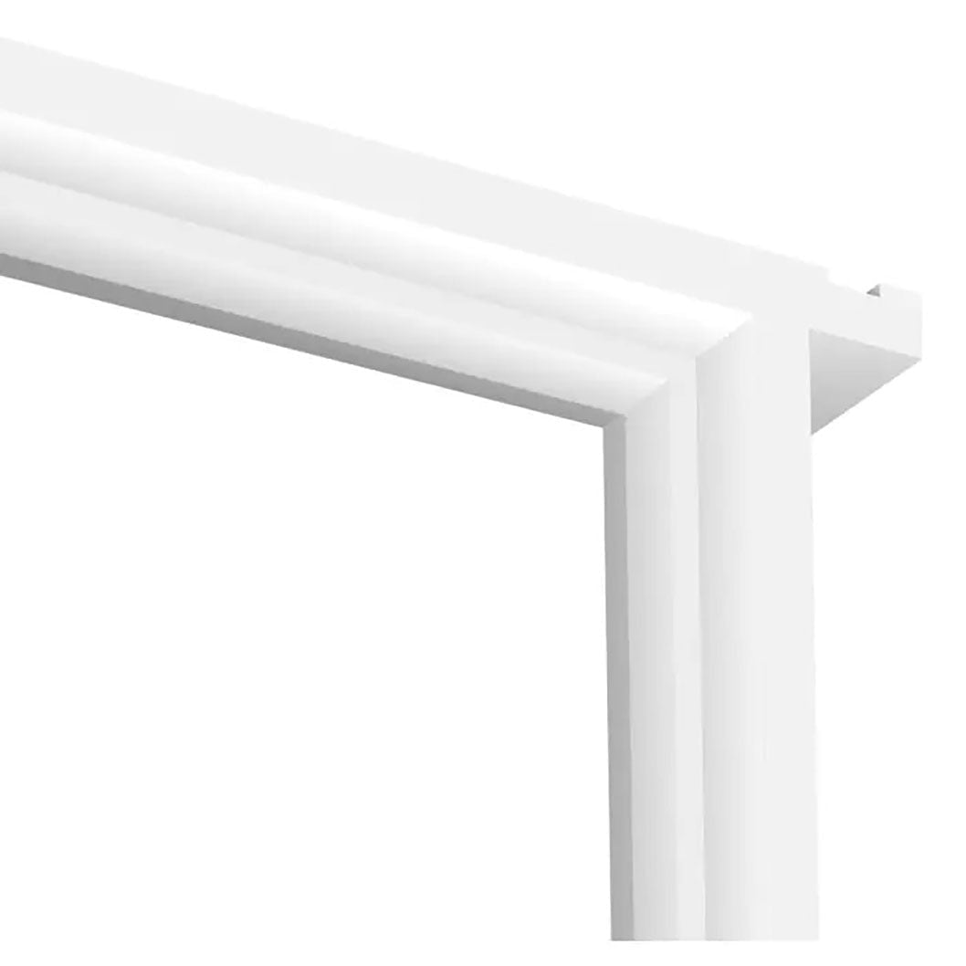 JB Kind Trenched White Primed Door Lining Set - JJ Building Materials