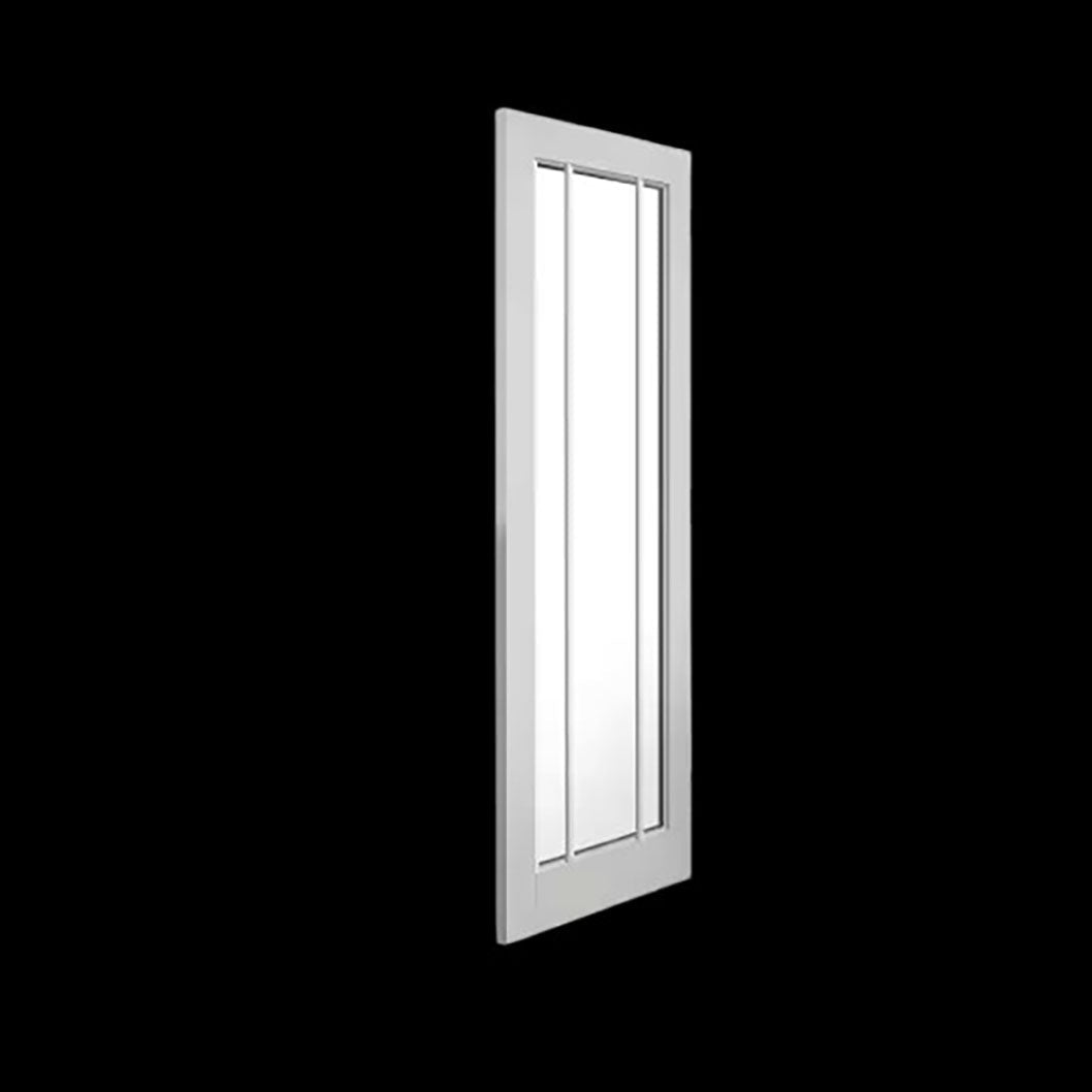 JB Kind Trinidad White Primed Glazed Internal Door - JJ Building Materials