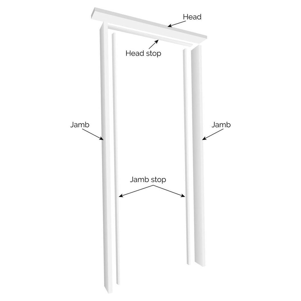 JB Kind Universal White Primed Door Lining Set - JJ Building Materials