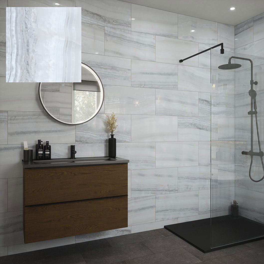 Johnson Tiles Arizona 600x300mm Gloss Ceramic Wall Tiles - JJ Building Materials