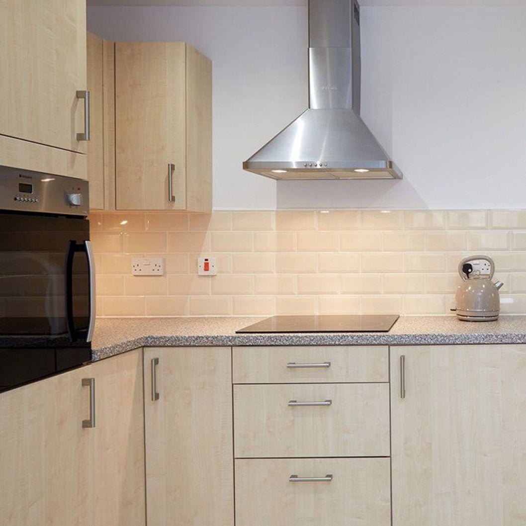 Johnson Tiles Bevel 200x100mm Glazed Ceramic Gloss Wall Tiles - JJ Building Materials