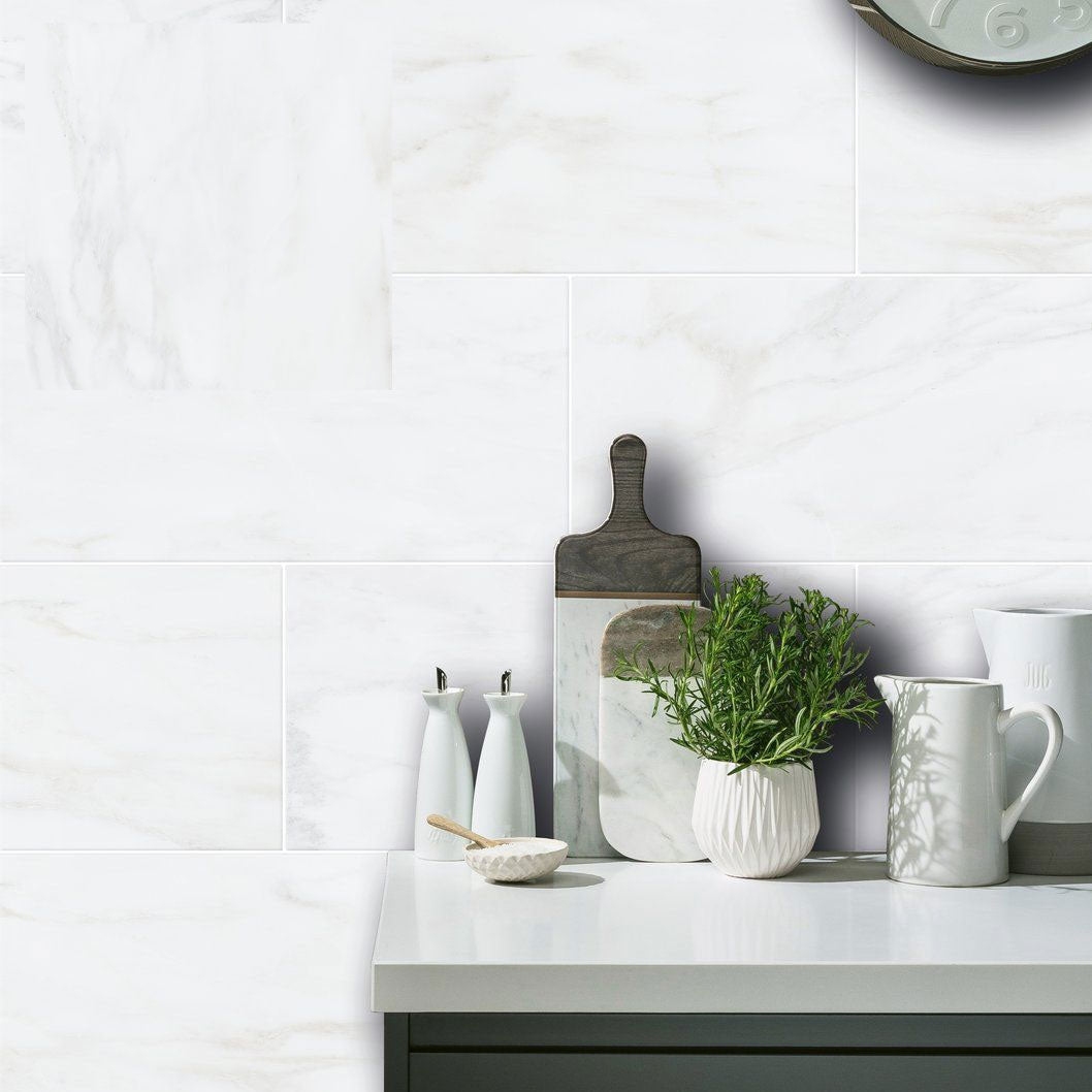 Johnson Tiles Bianco Glazed Porcelian Wall & Floor Tiles - JJ Building Materials