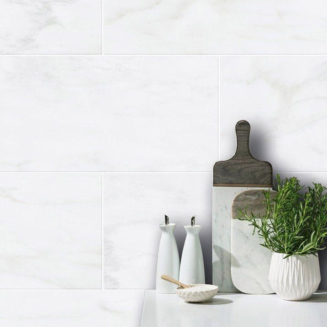 Johnson Tiles Bianco Glazed Porcelian Wall & Floor Tiles - JJ Building Materials