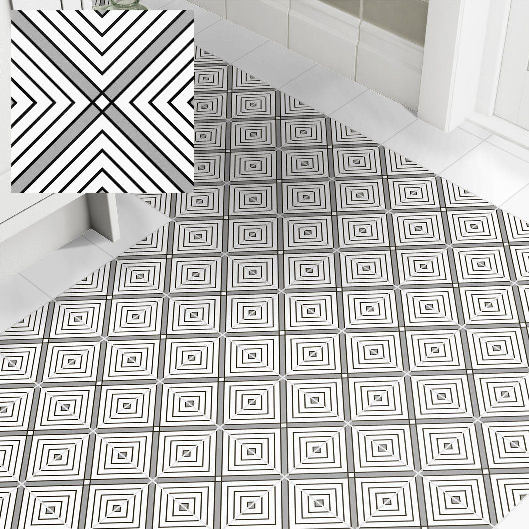 Johnson Tiles Monochrome 150x150mm Glazed Porcelain Wall & Floor Tiles - JJ Building Materials